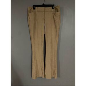 7th Avenue Design Studio Brown Stretch Dress Pants Size 14